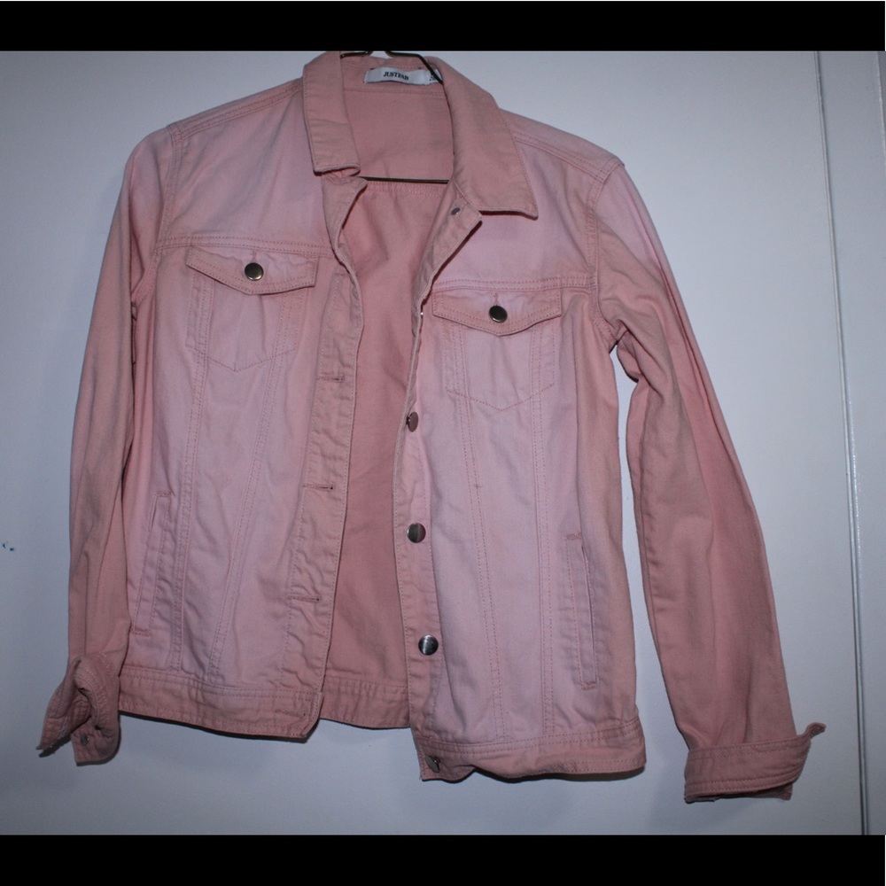 Pink Jean Jacket